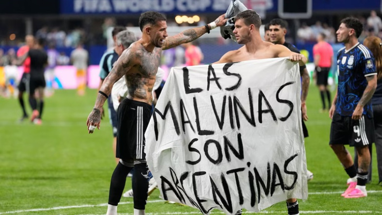 FIFA investiga a la AFA por la bandera de Malvinas y abrió procedimiento disciplinario por incidentes de la final