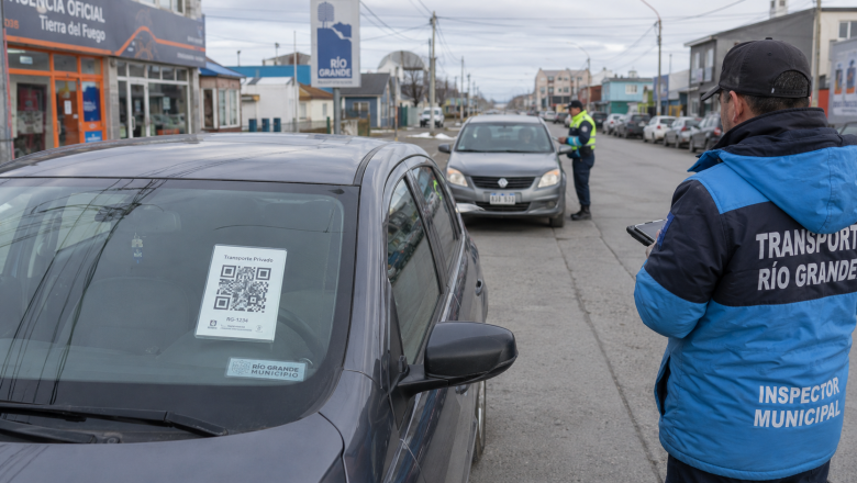 Río Grande: desde este viernes rigen controles con código QR para vehículos de Uber y DiDi