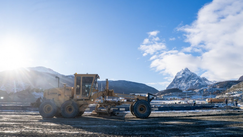 Vialidad Provincial y la DPE acompañan el traslado de equipos para la central termoeléctrica de Ushuaia