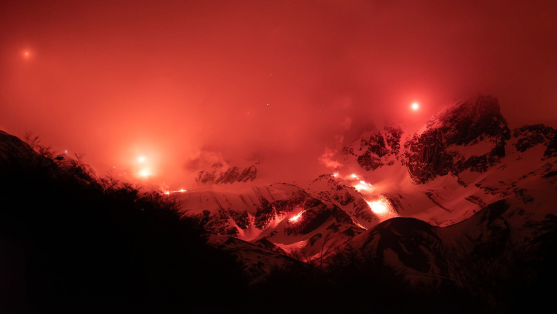 El Cerro Martial celebra este sábado la 31ª edición de su tradicional Bajada con Antorchas