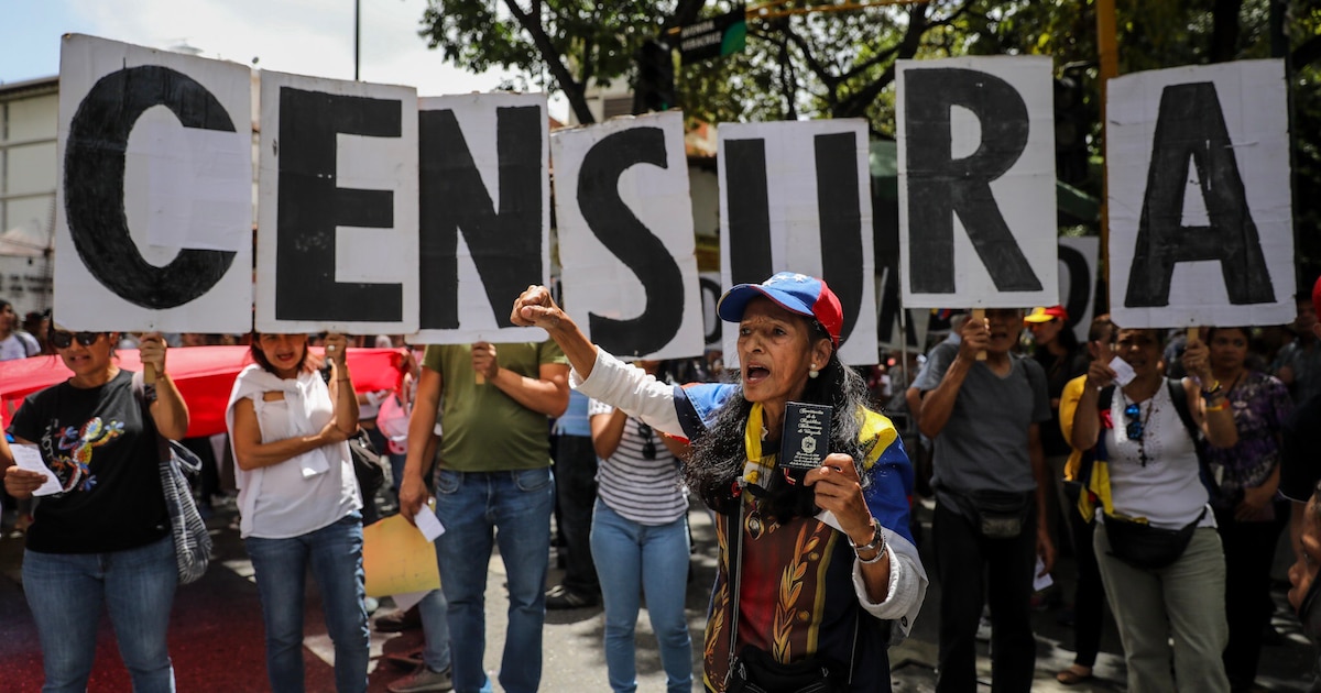 Registran 134 ataques contra periodistas y medios en Venezuela en siete meses