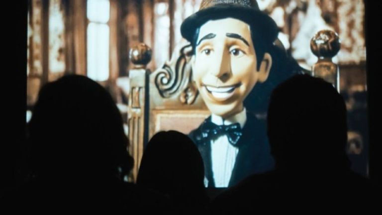 Ushuaia presentó el cortometraje sobre Gardel realizado con inteligencia artificial