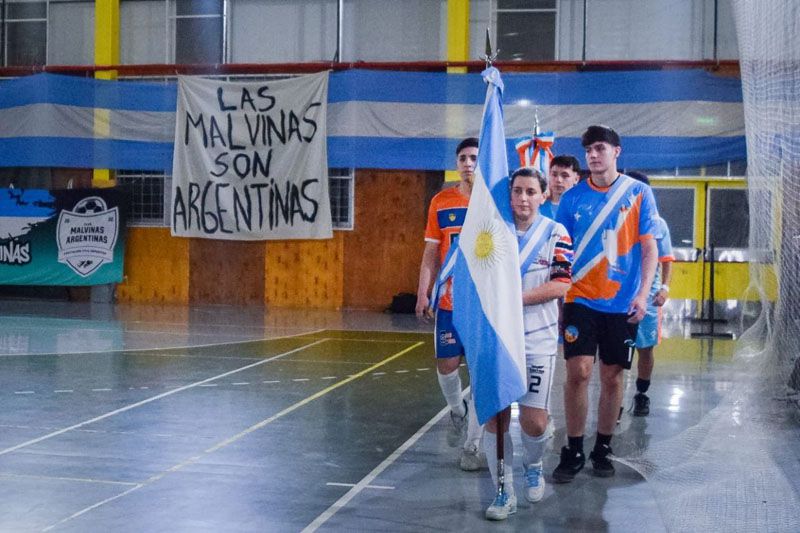 Ushuaia y Río Grande disputaron la Copa Malvinas Argentinas de futsal