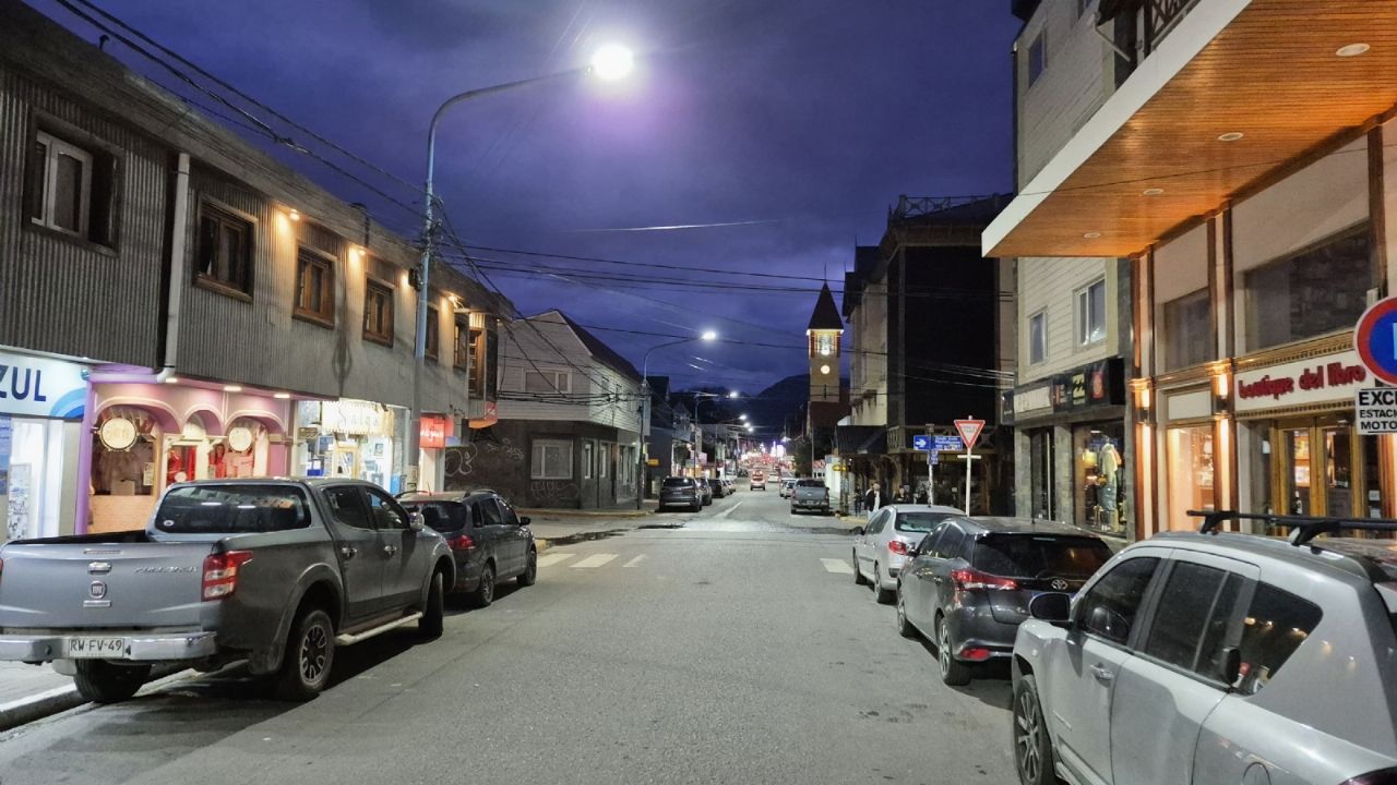 La DPE actualizó el cargo de alumbrado público en Ushuaia