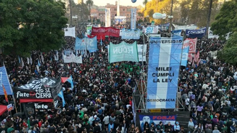 Paro universitario nacional de 24 horas reclama aplicación de ley de financiamiento