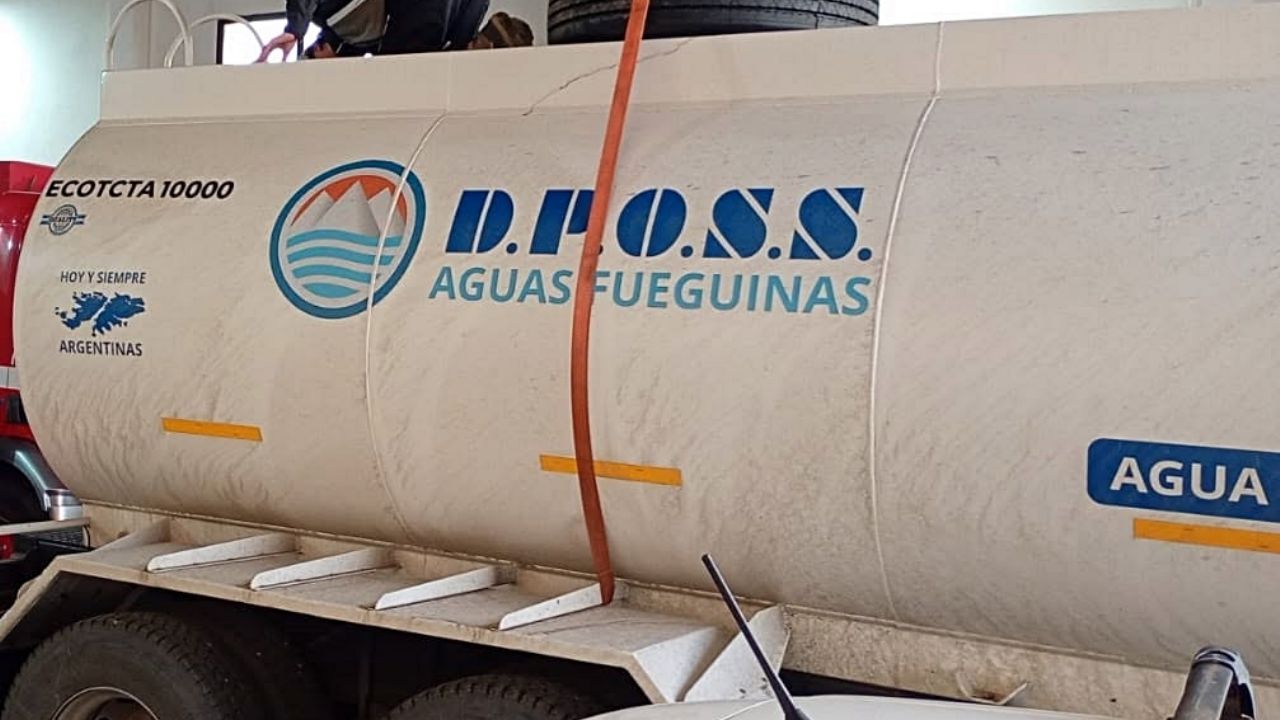 Trabajos en la red de agua potable afectan el suministro en barrios de Ushuaia
