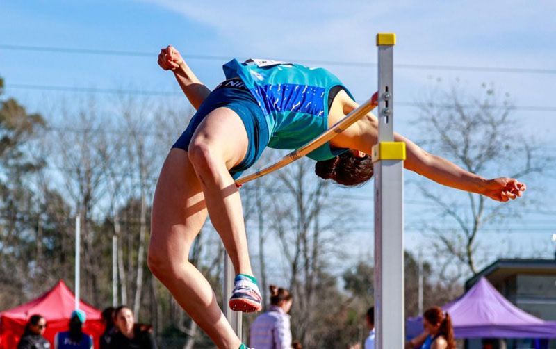 Renata Godoy logró el subcampeonato nacional de heptatlón