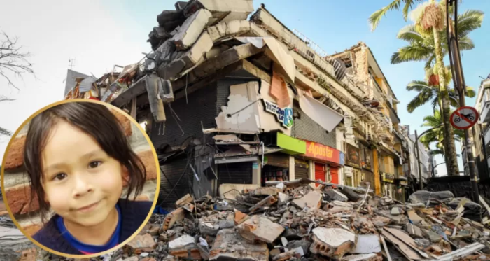 Un niño chileno murió en el derrumbe de una escuela durante el terremoto en Colombia