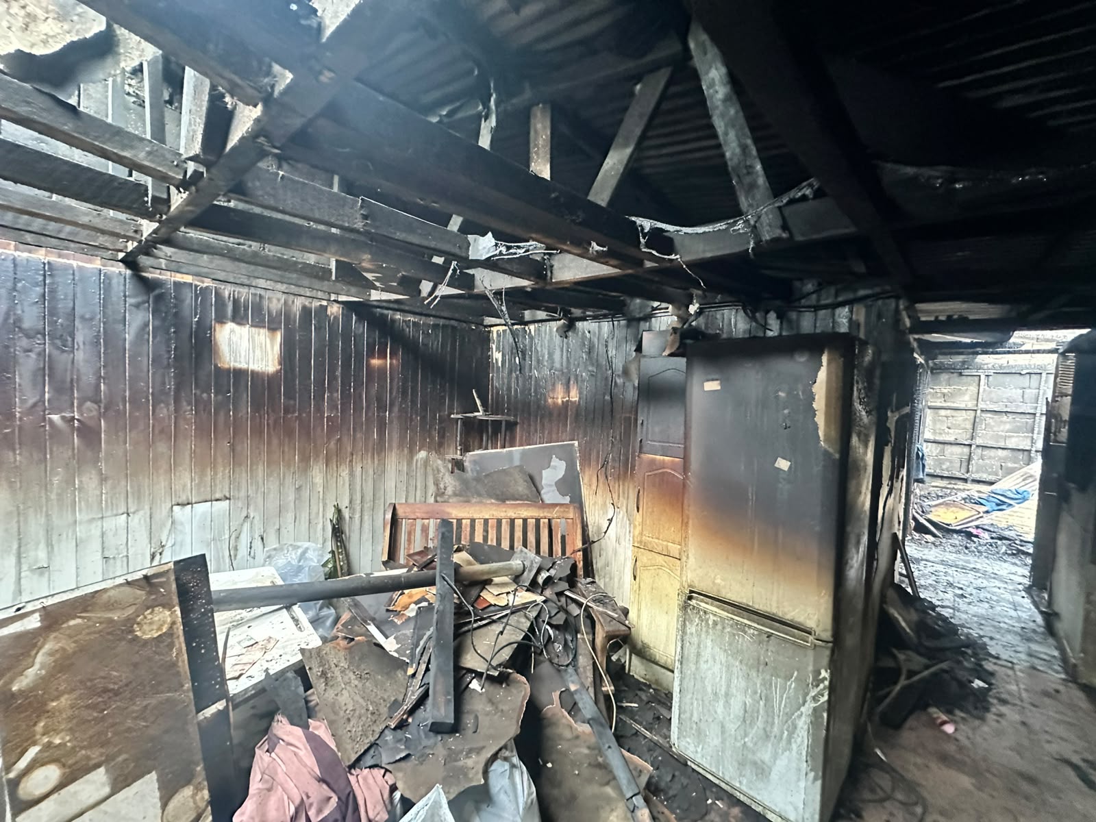 Incendio destruyó vivienda en Río Grande: convocan a ayudar a damnificados