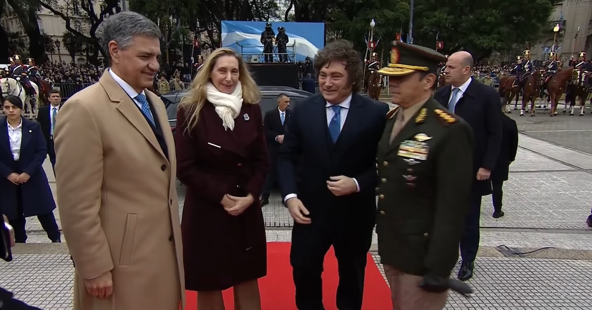 Milei encabezó el acto por el aniversario de San Martín y advirtió sobre "enemigos de la libertad"