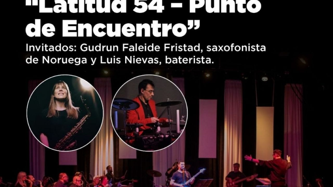 La Banda Municipal de Ushuaia presentará nueva edición del ciclo "Latitud 54 – Punto de Encuentro"