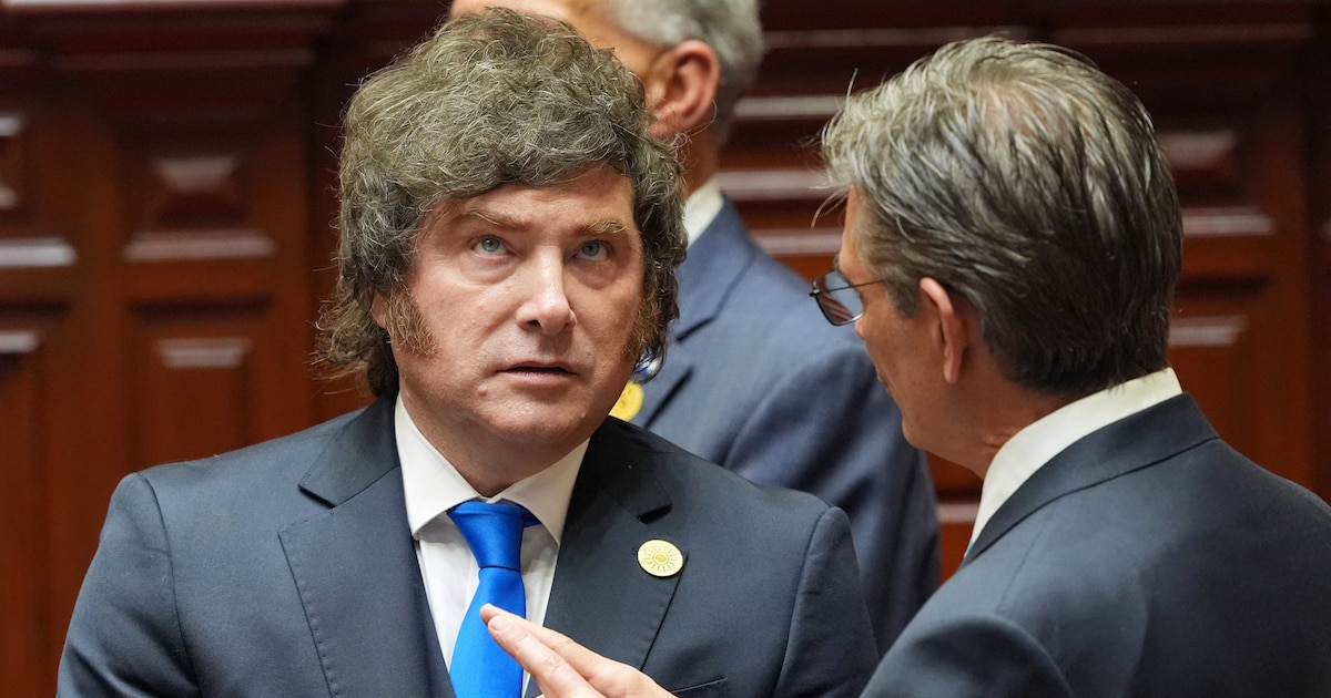 Milei escribió el discurso que dará hoy ante el Council of the Americas en medio del reconocimiento oficial sobre el descontento social
