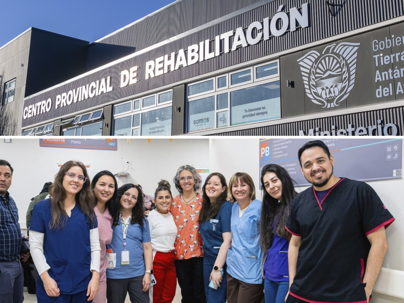 El Centro de Rehabilitación de Ushuaia cumplió dos años y superó las 60 mil prestaciones