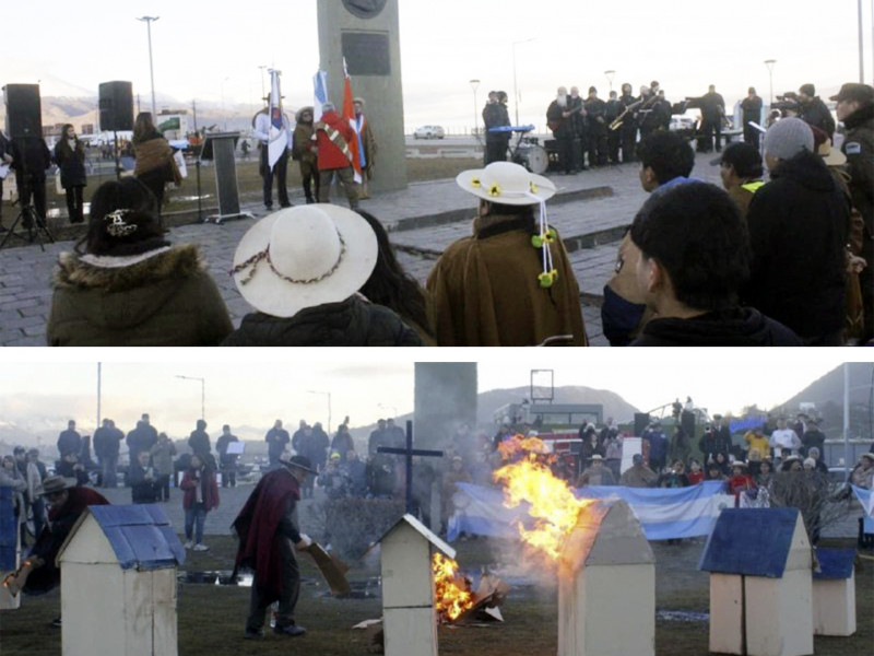 Conmemoraron el Éxodo Jujeño en Ushuaia