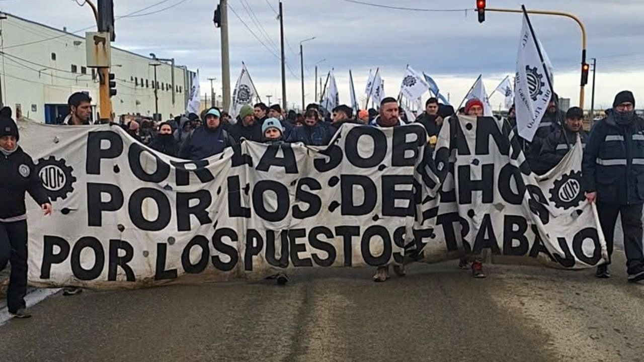 La UOM Río Grande anunció un nuevo paro que frenará la actividad en el Parque Industrial