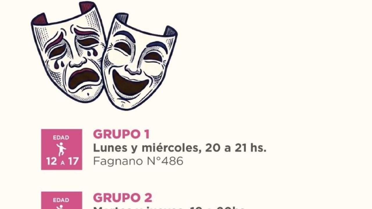 Ushuaia abre inscripción para taller de teatro con dos franjas etarias y cupos limitados