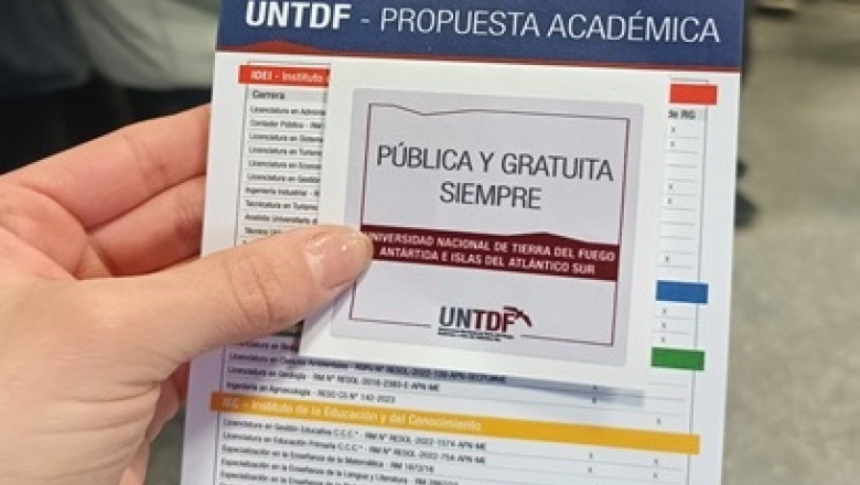 La UNTDF realizará su 'Feria de Carreras 2026' este viernes 4 en Río Grande