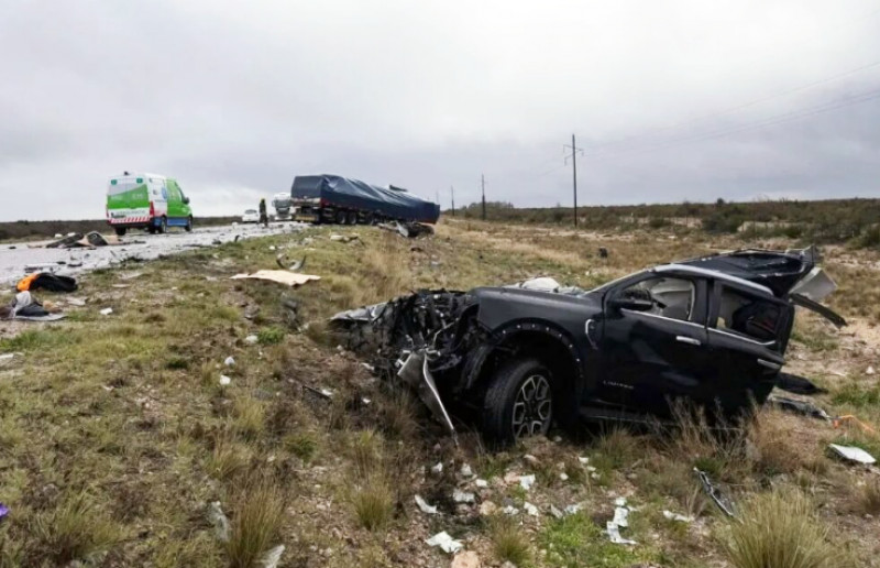 Camión fueguino protagoniza una tragedia en la Ruta 251