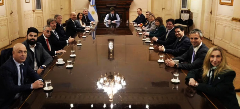 Milei enviará el proyecto por Malvinas a Diputados