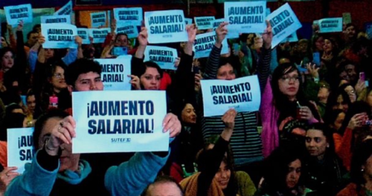 SUTEF se reúne hoy con Educación en la sexta semana de paro indeterminado
