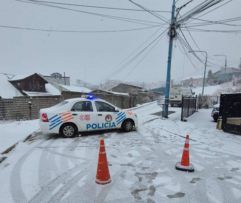Sujeto fue agredido en la madrugada en Ushuaia