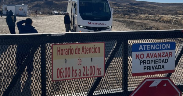 Cerro Negro: qu� pas� ayer durante la inspecci�n provincial, en donde hubo presencia de fuerzas de seguridad