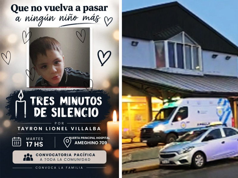 Familia de Tayron se convoca este martes frente al hospital