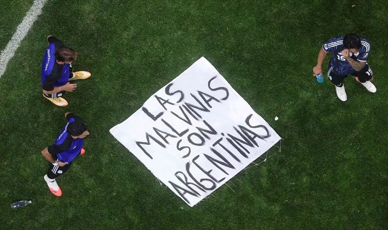 El Gobierno difundió un video con Milei, Trump y fútbol por Malvinas