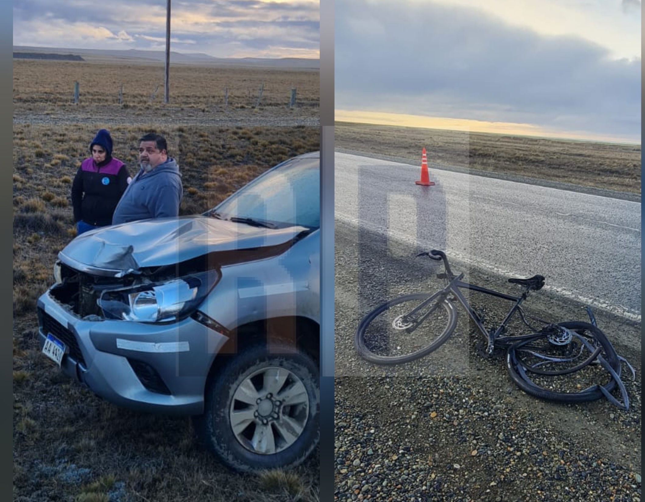 Tragedia del ciclista en ruta3: Cámaras de seguridad podrían mostrar como fue el accidente a la espera de la indagatoria del chófer por "homicidio culposo"