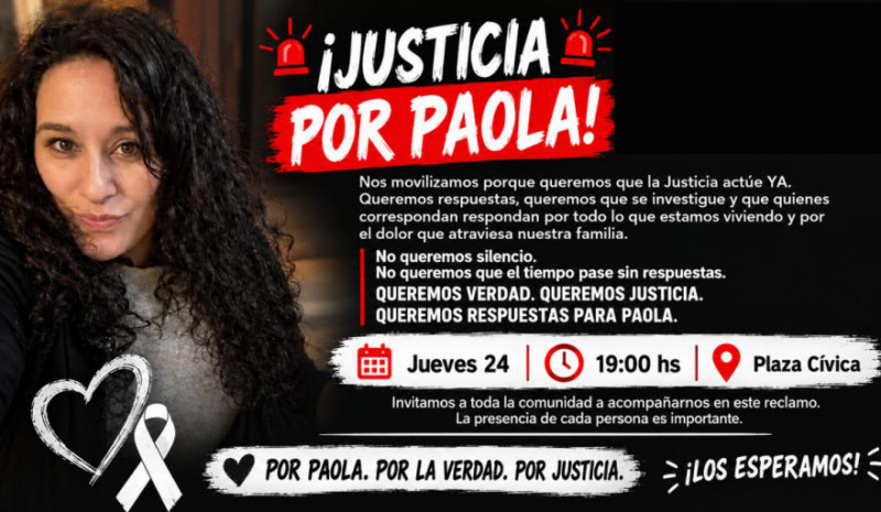 La comunidad de Tolhuin marcha para pedir justicia