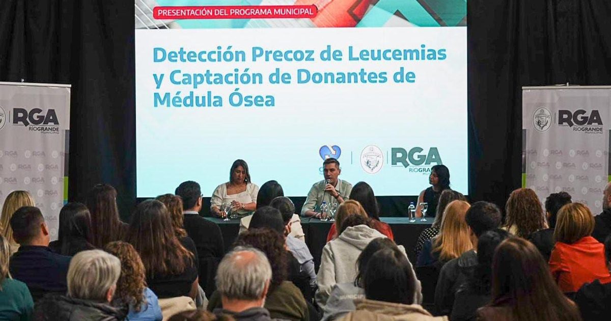 Río Grande lanzó un programa de detección precoz de leucemias y captación de donantes de médula