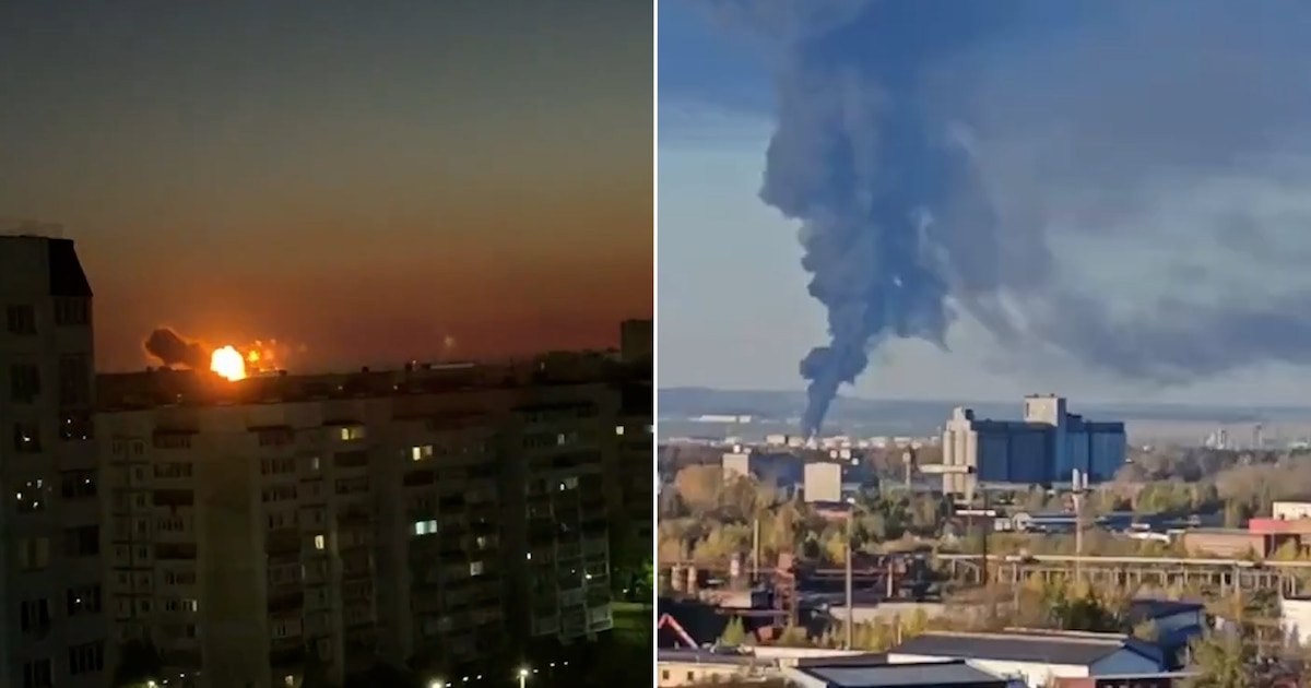 Ucrania golpea objetivos petroleros y militares en Rusia: “Respondemos a los brutales ataques contra la vida”