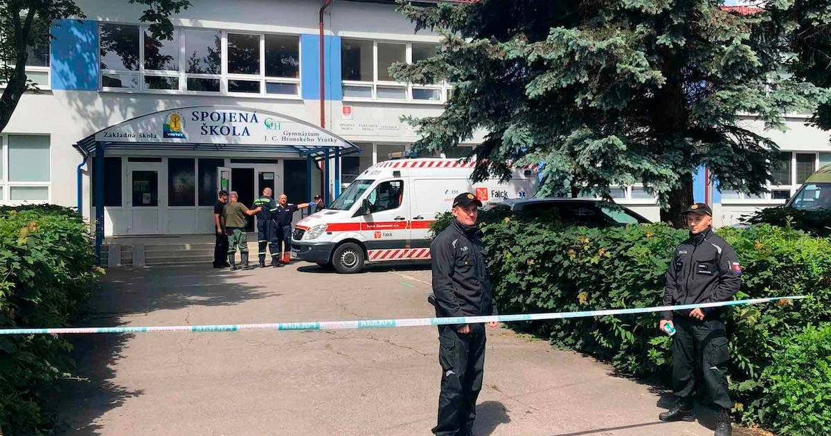Un ataque en un colegio de Eslovaquia dejó al menos un muerto y dos heridos