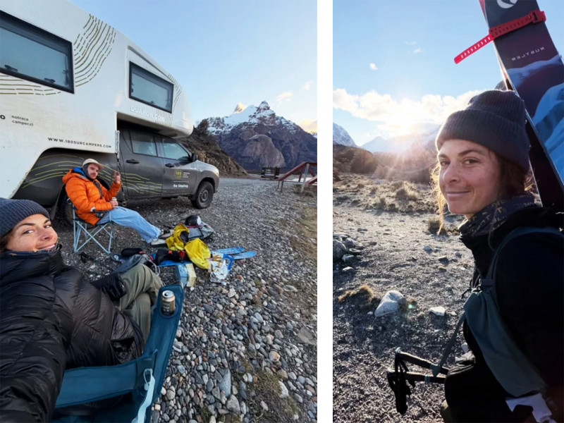 Tragedia en El Chaltén: murió turista francesa tras avalancha