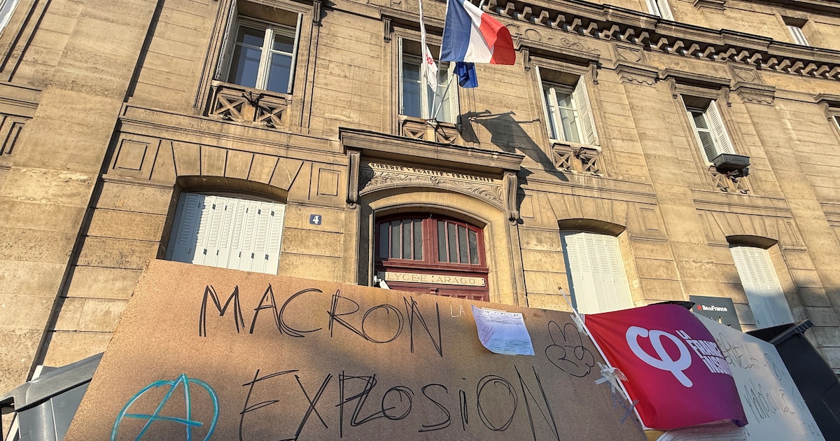 El Gobierno de francia convocó a un gabinete de crisis por las protestas estudiantiles: casi 2.000 detenidos