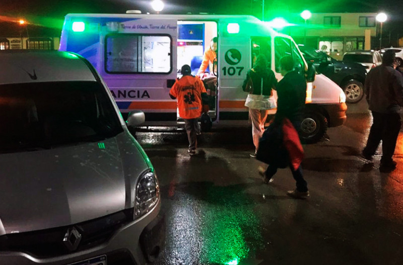 Un preso fue apuñalado en una riña callejera en Ushuaia