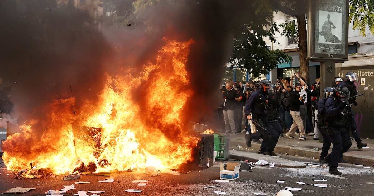 Las protestas estudiantiles reunieron a más de 266.000 personas en Francia y elevaron la presión sobre el Gobierno de Macron