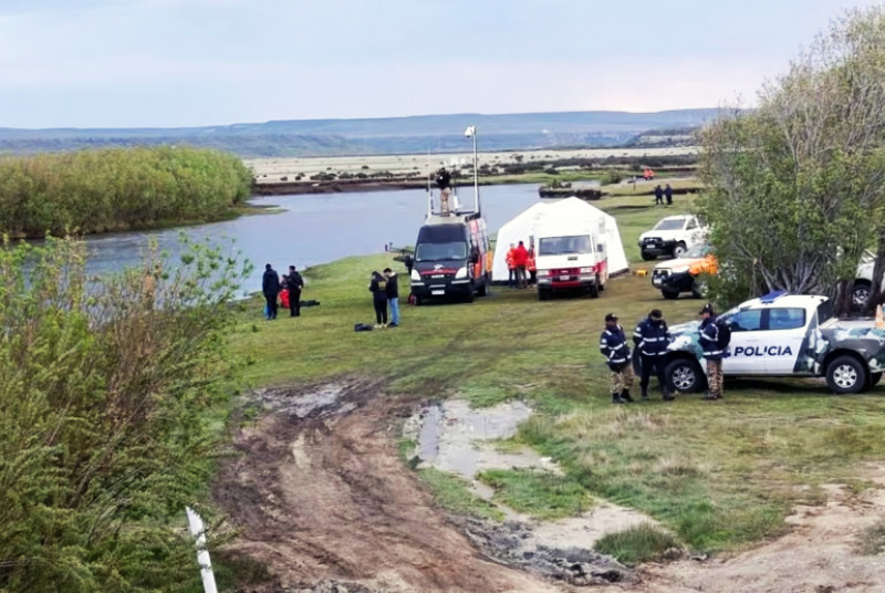 Buscan a dos niños desaparecidos en río Gallegos