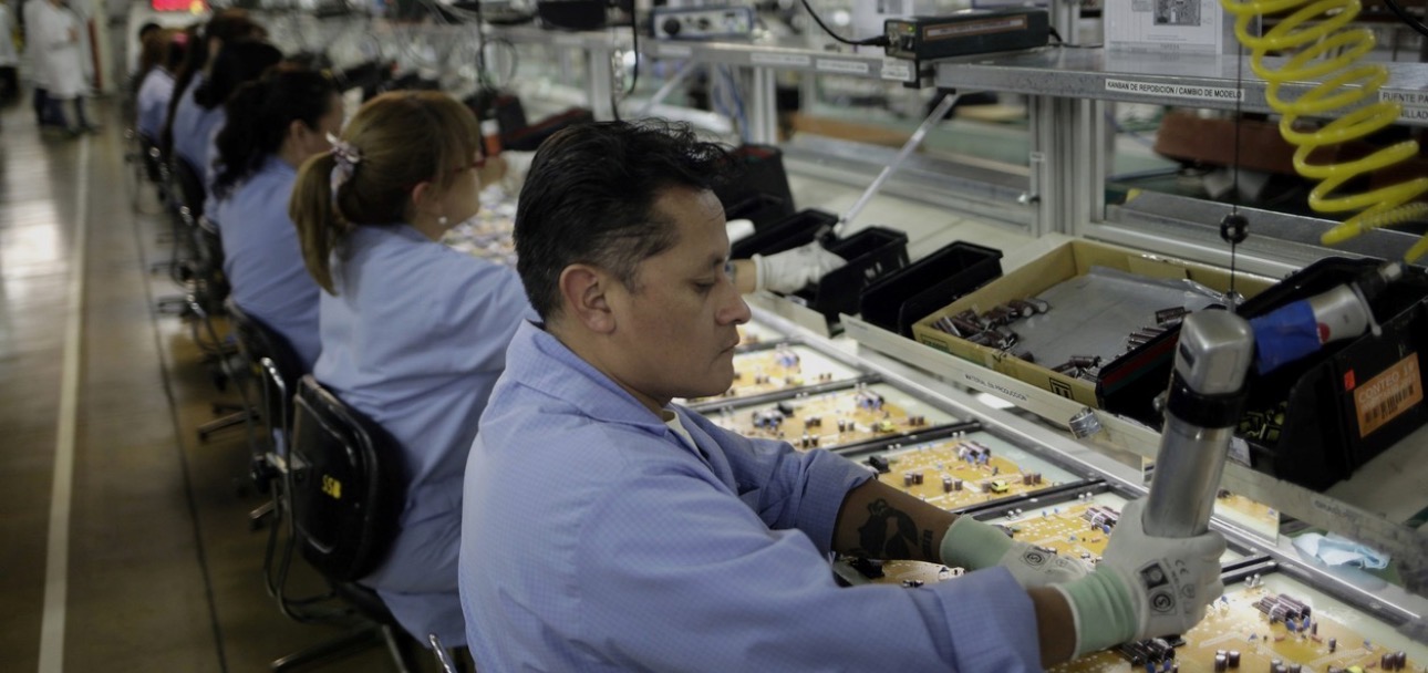Industria electrónica: 35% redujo personal y 65% usa hasta 60% de capacidad