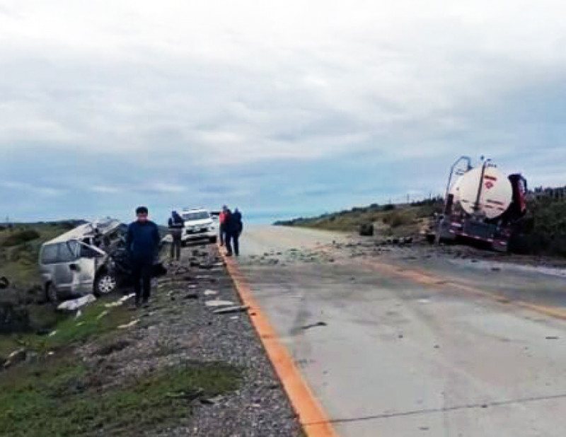 Accidente fatal en la Ruta Internacional CH-255